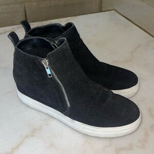 Steve Madden suede wedge sneaker